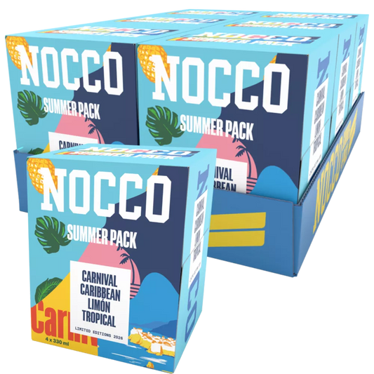 NOCCO BCAA sommar 4x6 Bundle 330ml
