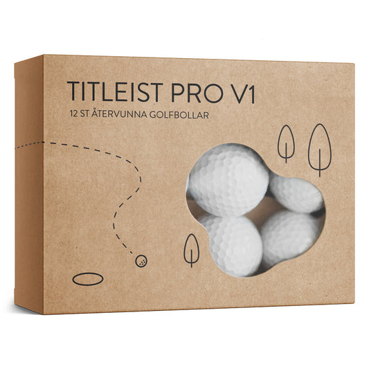 Titleist Pro V1 - Återvunna Golfbollar