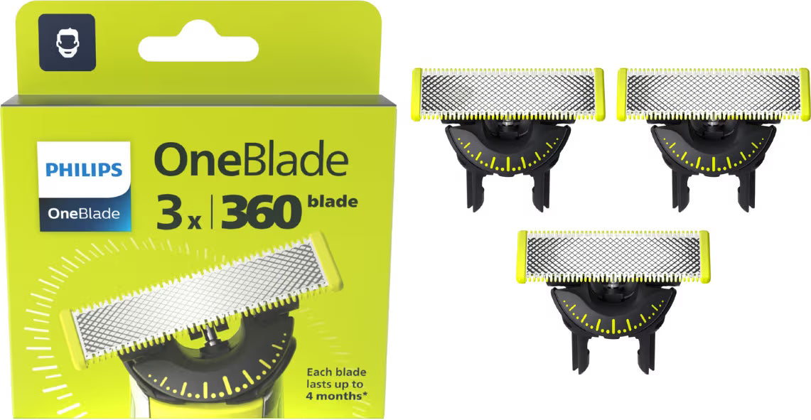 Philips OneBlade 360 rakblad QP430/50 (3-pk)