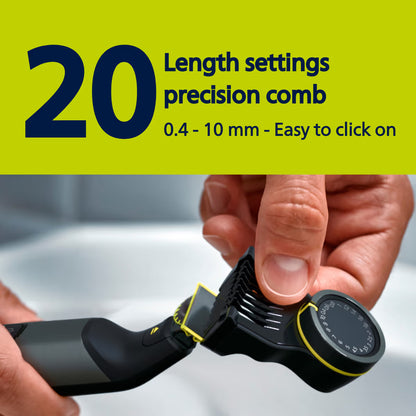 Philips OneBlade Pro 360 ansikts- och kroppstrimmer QP6652/61