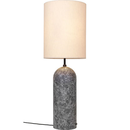 Gravity XL Golvlampa Hög, Grå Marmor / Canvas