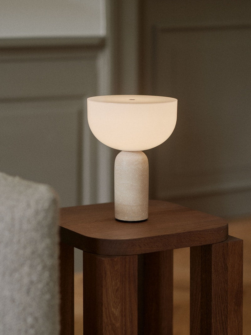 Kizu Portabel Lampa, Limited Edition, Travertin