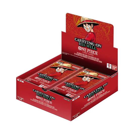 One Piece Card Game: OP13 - Carrying on His Will Booster Box (MAX 1 PER KUND)