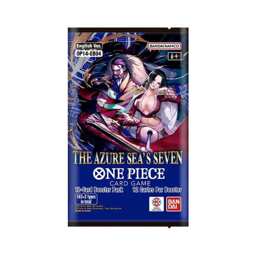 One Piece Card Game: OP14 - The Azure Sea's Seven Booster Pack (MAX 10 PER KUND)
