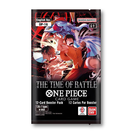 One Piece Card Game OP16 - The Time of Battle Booster Pack