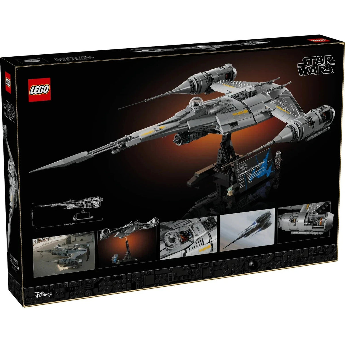 LEGO® Star Wars™ UCS The Mandalorian’s N-1 Starfighter 75442