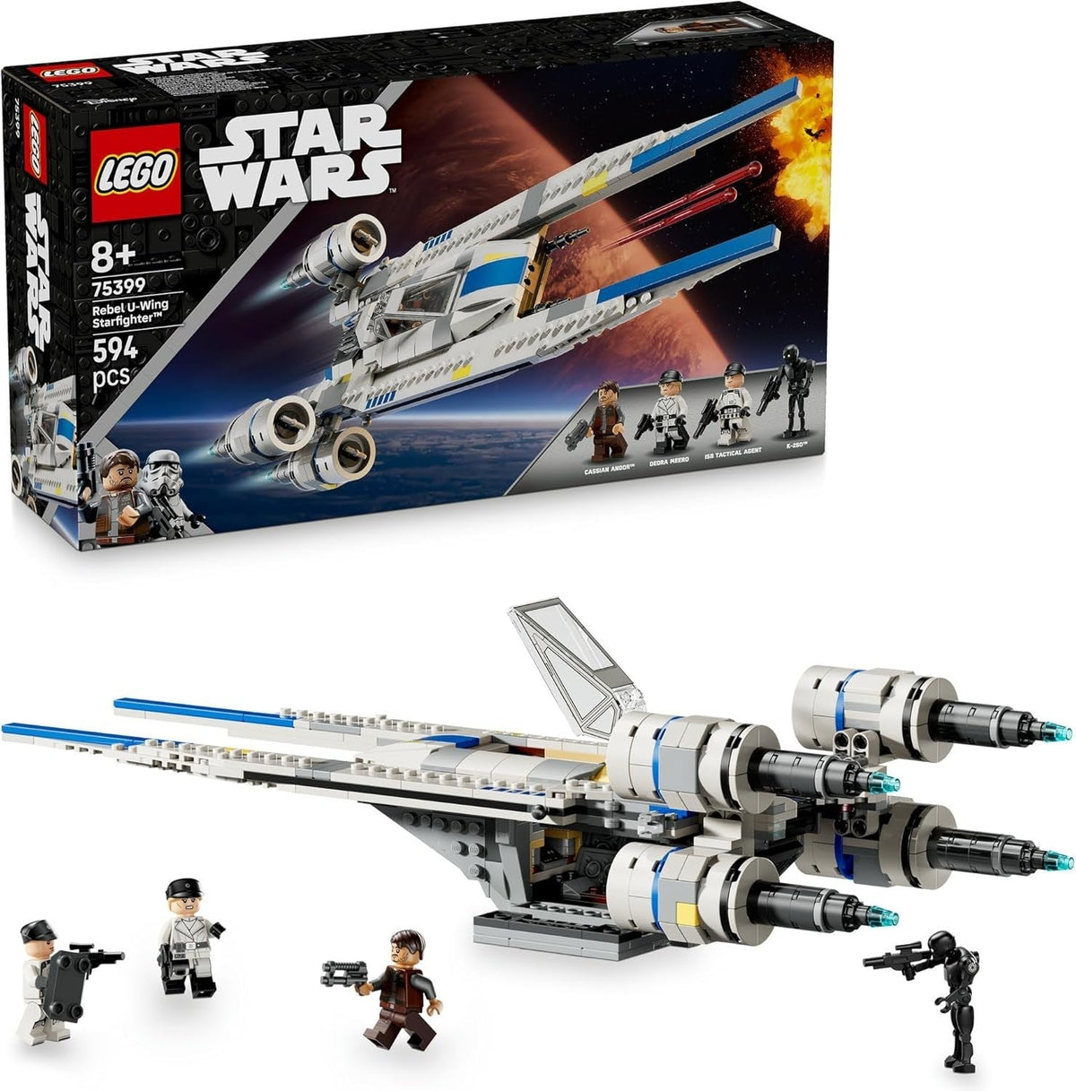 LEGO® Star Wars™ Andor Rebel U-Wing Starfighter 75399