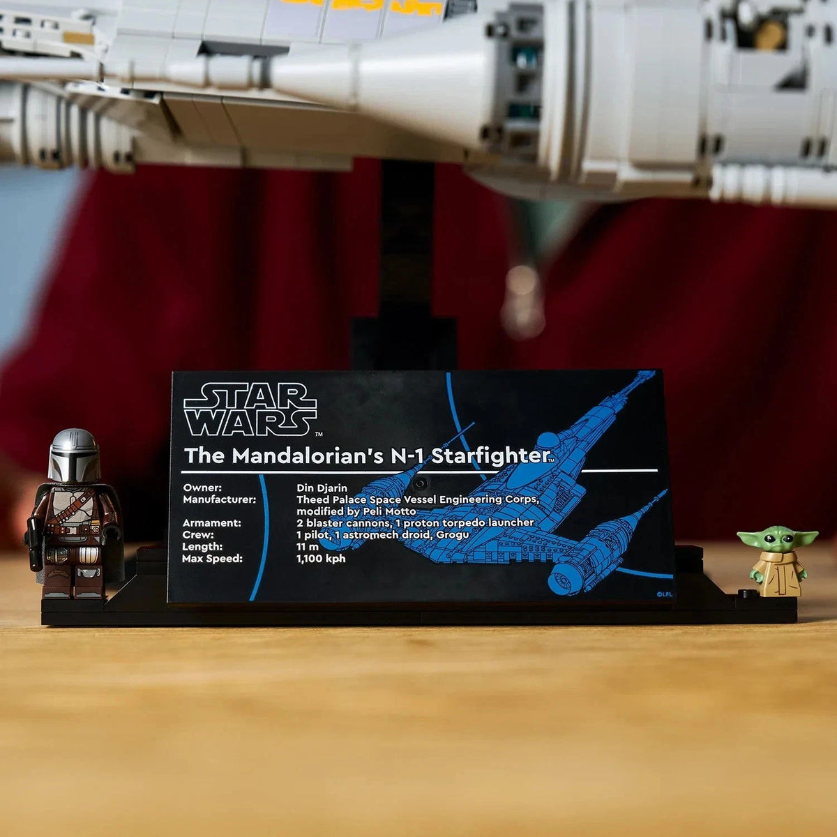 LEGO® Star Wars™ UCS The Mandalorian’s N-1 Starfighter 75442