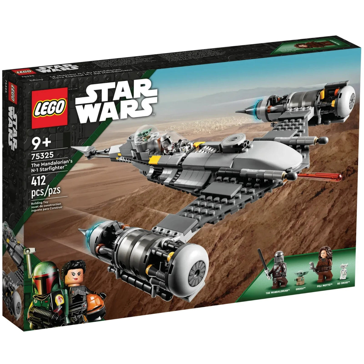 LEGO® Star Wars™ The Mandalorian’s N-1 Starfighter 75325