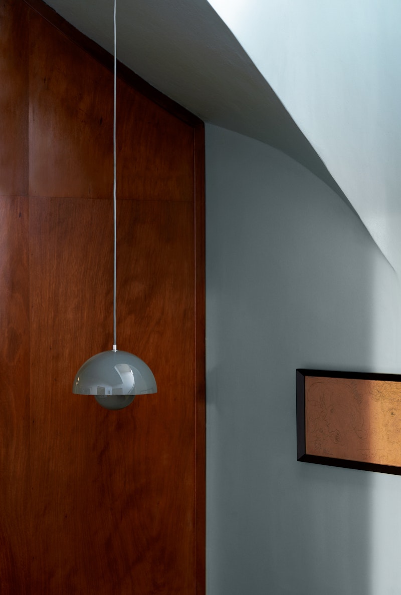 Flowerpot VP1 Pendel, Dark Plum
